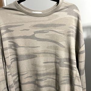 Z Supply Camo Weekend Pullover